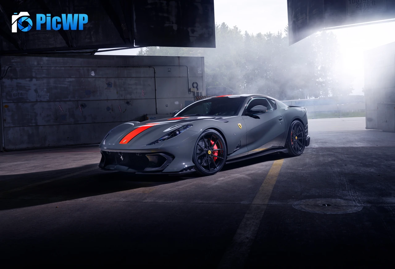 Ferrari 812 Competizione Novitec 8K PC Wallpaper