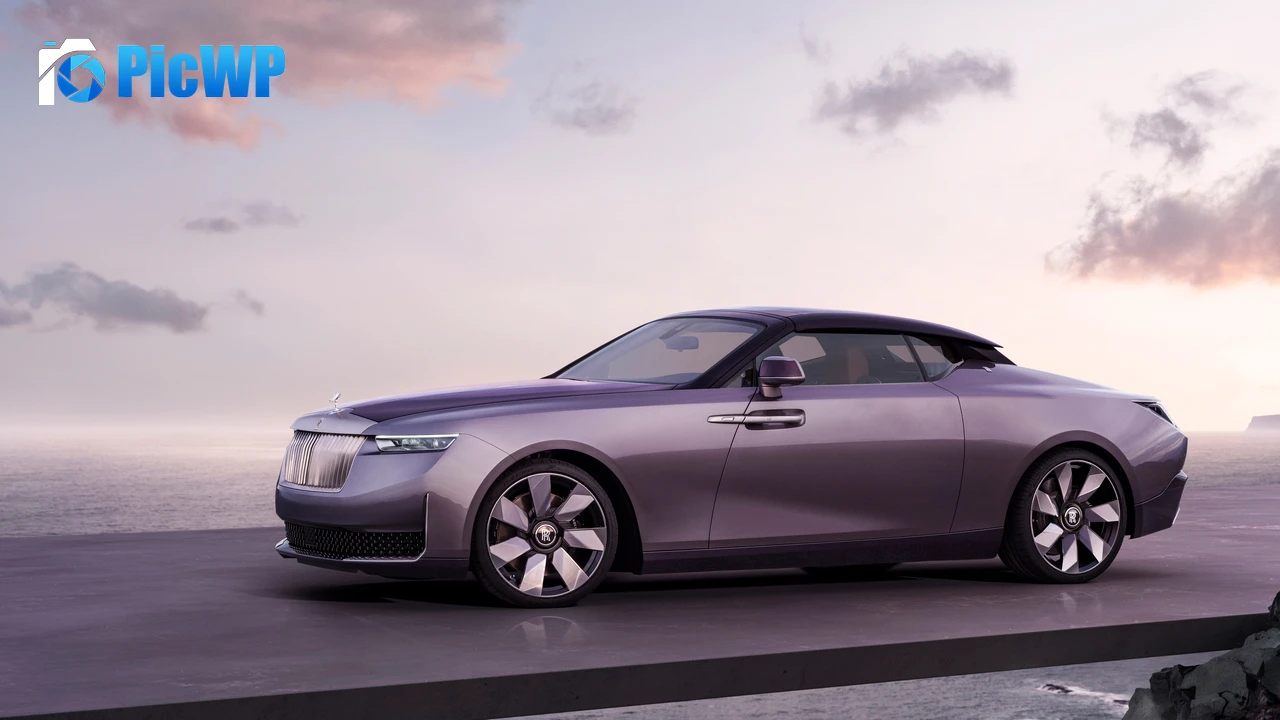 Rolls-Royce Amethyst Droptail 2024 8K PC Wallpaper