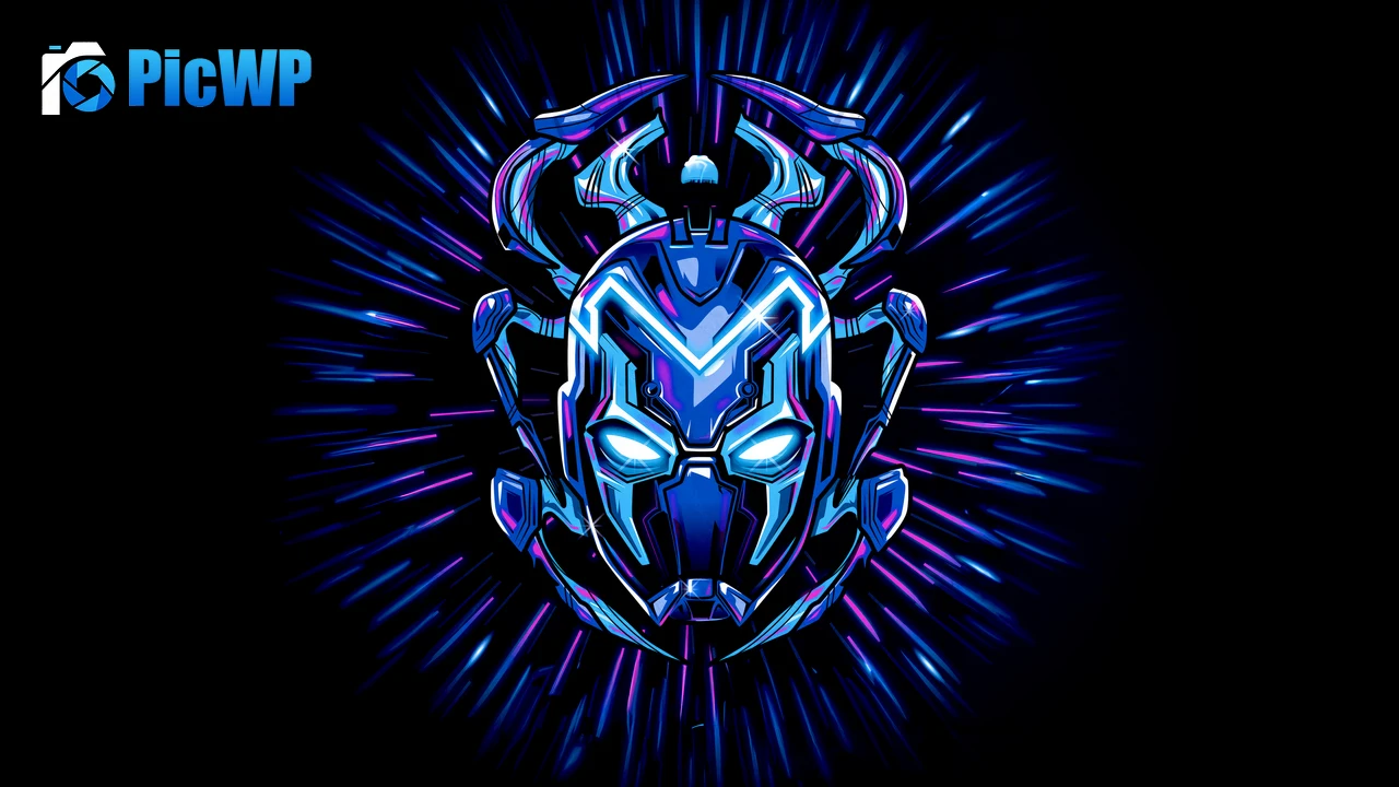 Blue Beetle AMOLED 8K PC Wallpaper