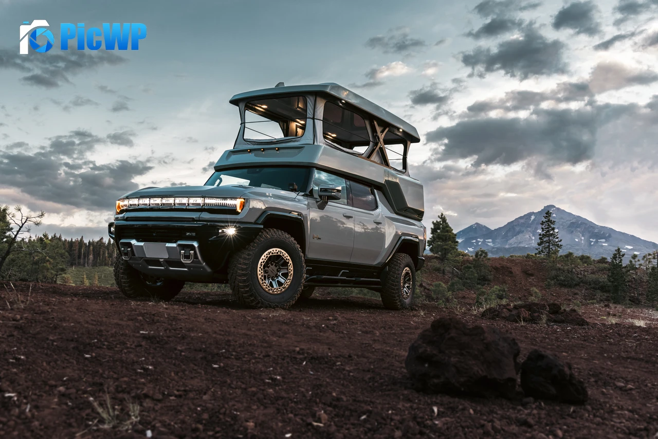 GMC Hummer EV EarthCruiser 2024 6K PC Wallpaper
