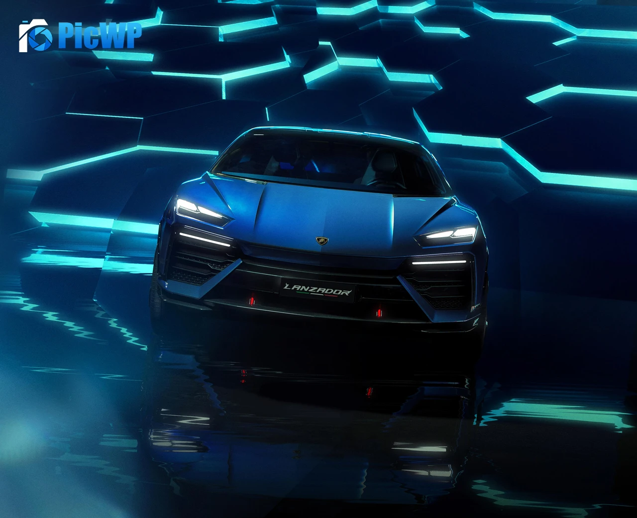 Lamborghini Lanzador Electric cars 4K PC Wallpaper