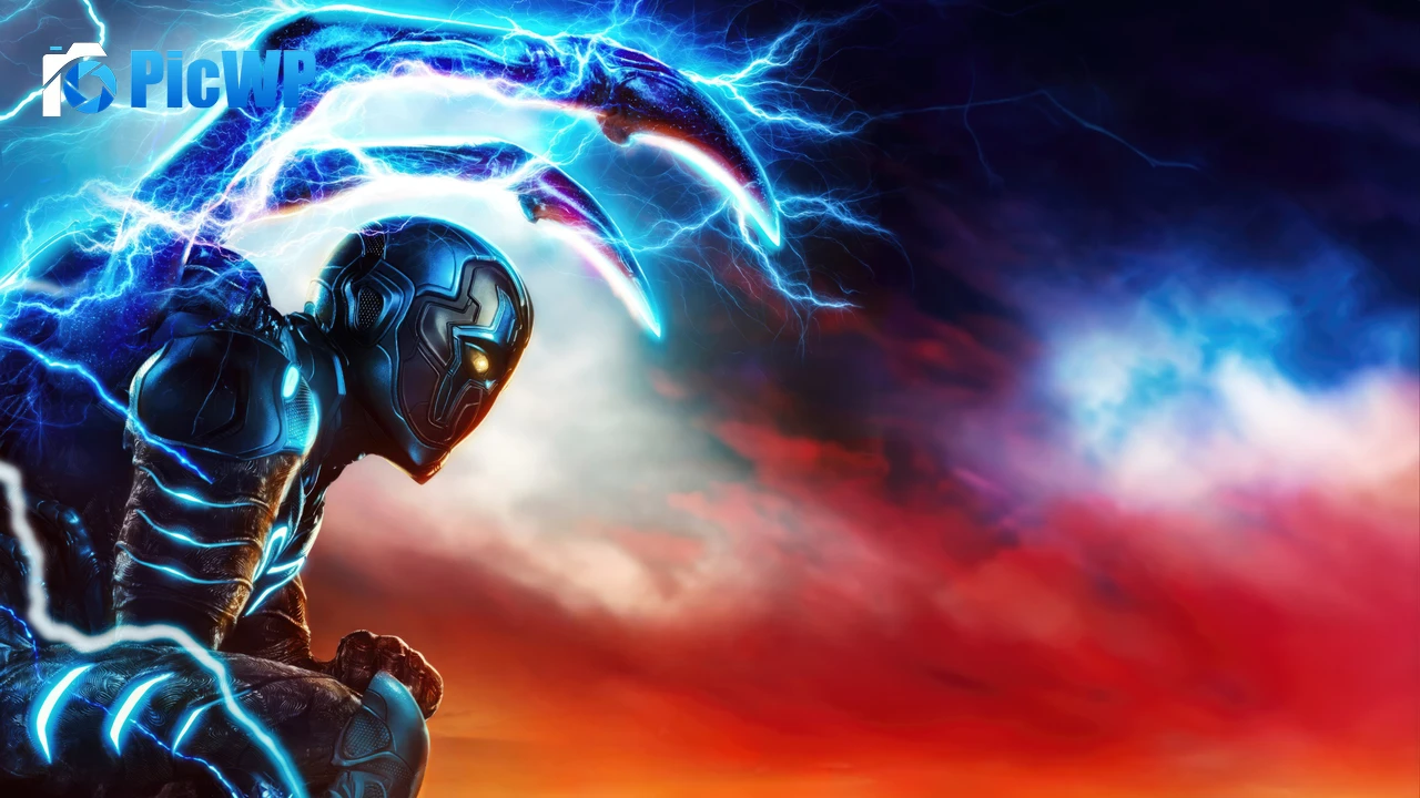 Blue Beetle Jaime Reyes 6K PC Wallpaper