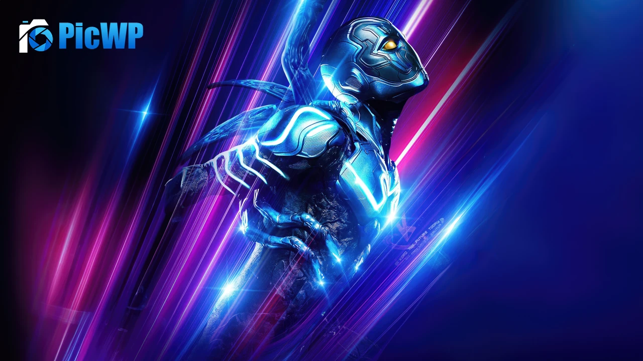 Blue Beetle 8K PC Wallpaper