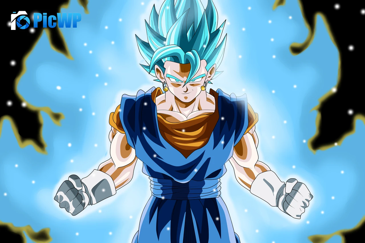 Super Saiyan Vegetto 8K PC Wallpaper