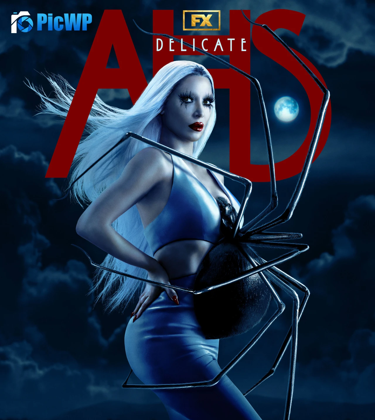 American Horror Story: Delicate Kim Kardashian 5K Mobile Wallpaper