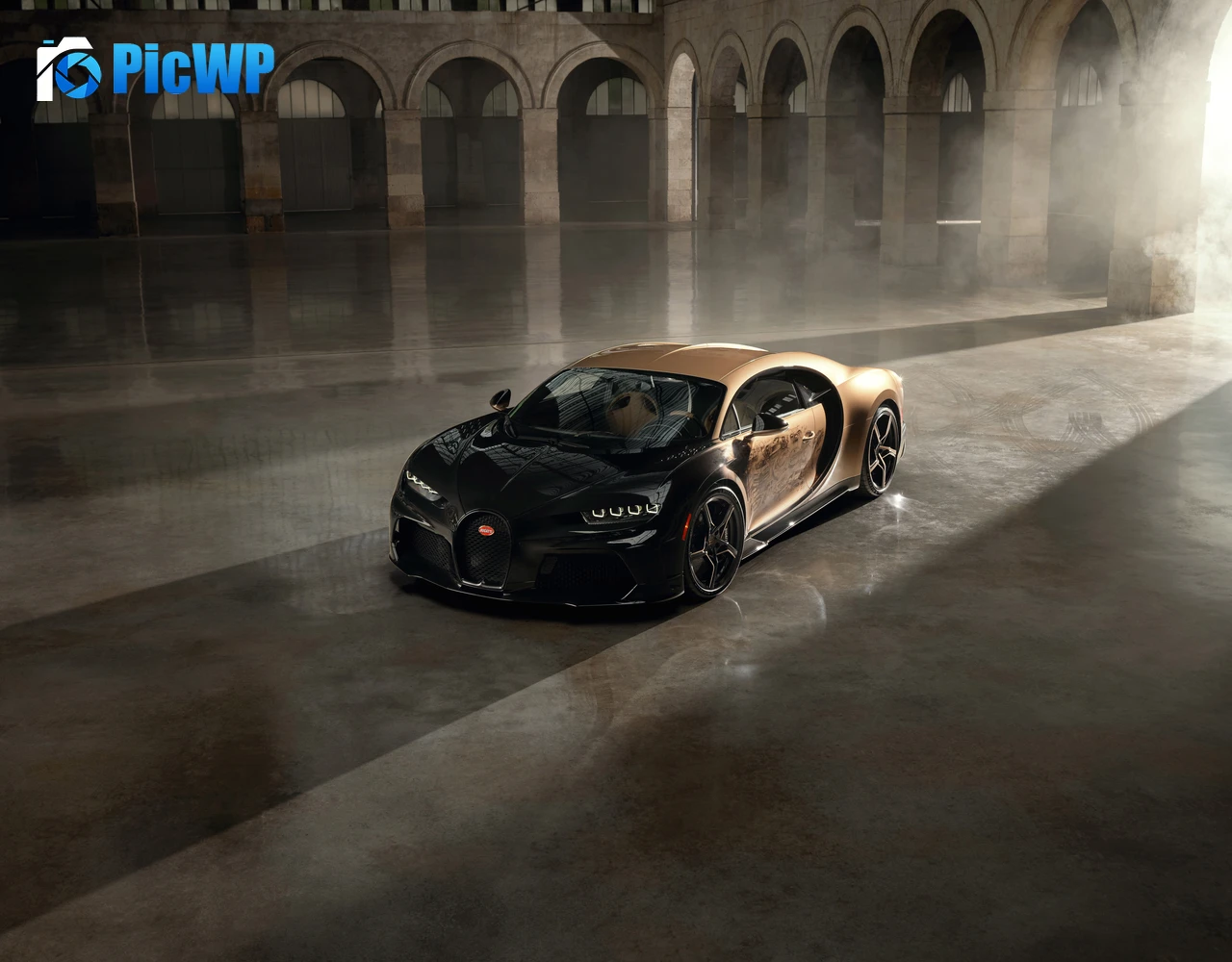 Bugatti Chiron Super Sport Golden Era 8K PC Wallpaper