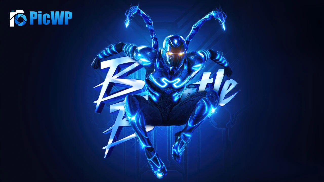 Blue Beetle Movie 6K PC Wallpaper