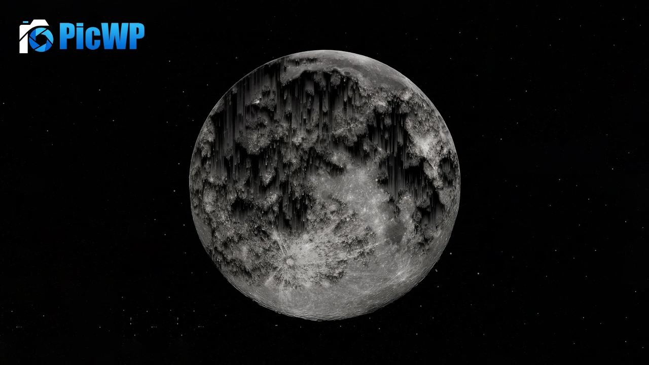Full moon CGI 6K PC Wallpaper