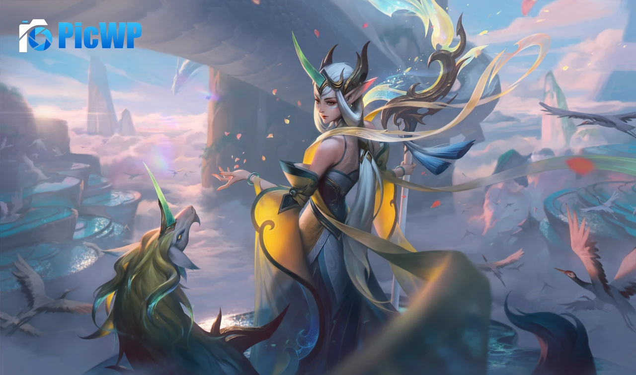 Soraka (LoL) Immortal Journey 5K PC Wallpaper
