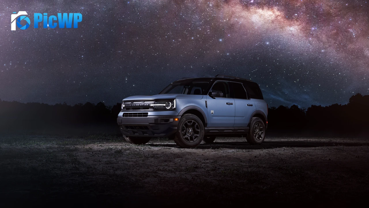 Ford Bronco Sport Milky Way 8K PC Wallpaper