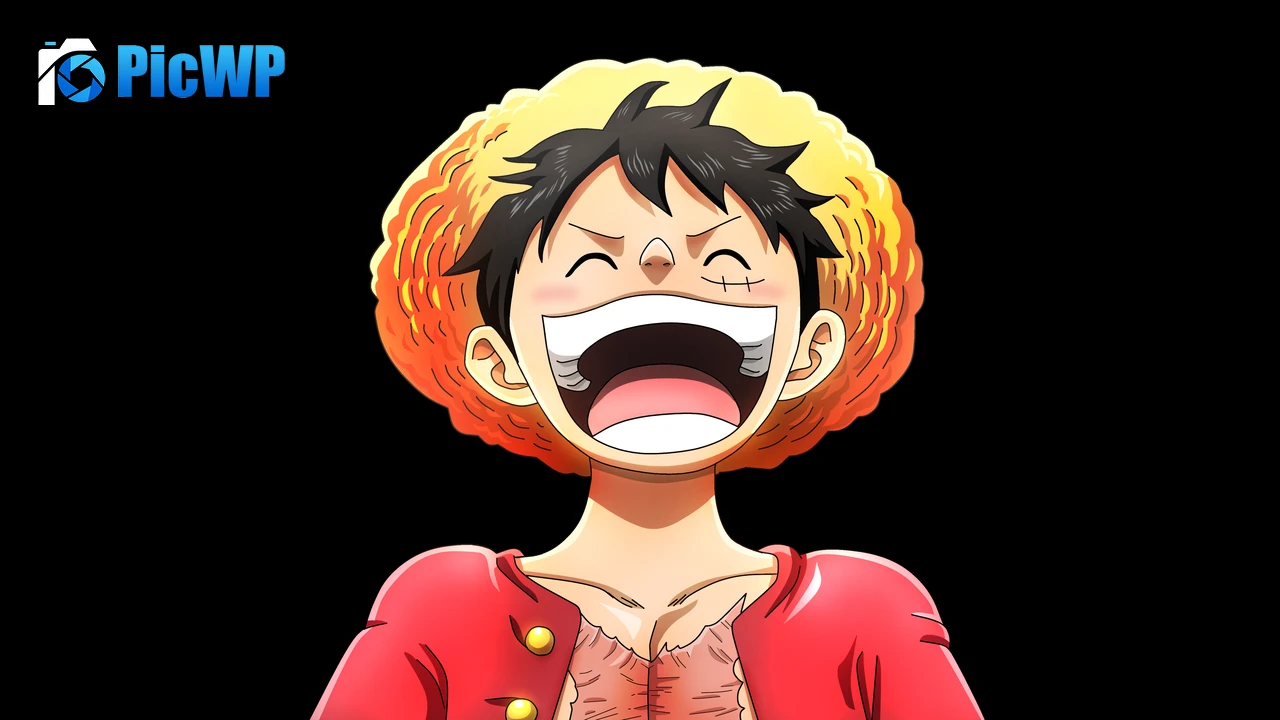 Luffy Laughing 6K PC Wallpaper