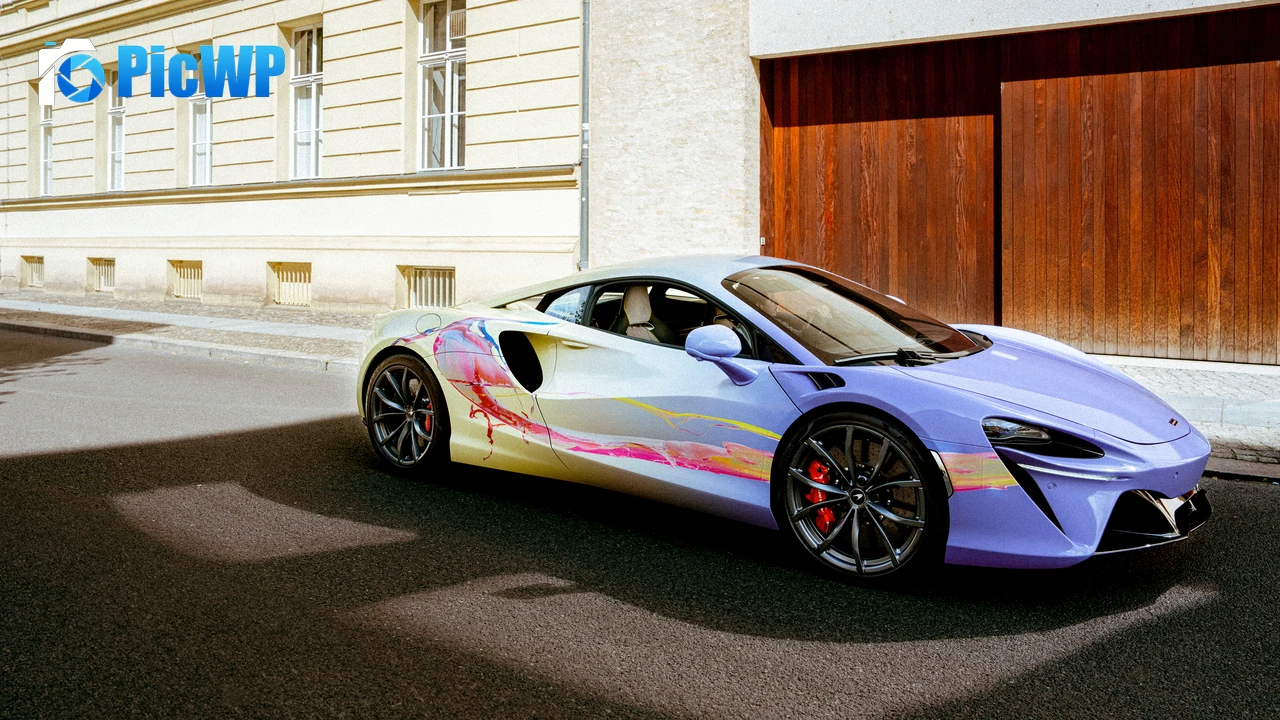 McLaren Artura Art Car 6K PC Wallpaper