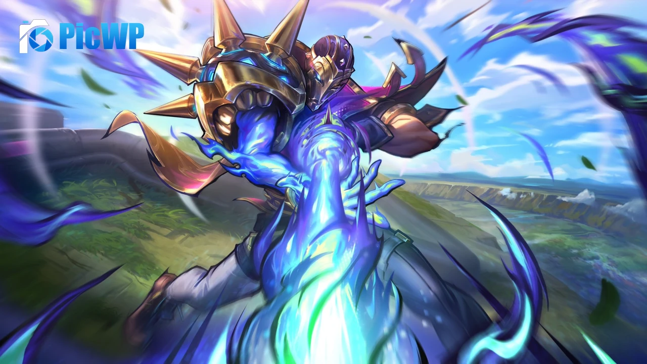 Soul Fighter Jhin League of Legends 5K PC Wallpaper