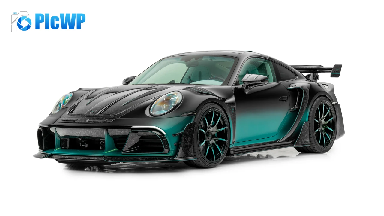 Mansory P9LM EVO 900 Porsche 911 Turbo S Coupé 8K PC Wallpaper