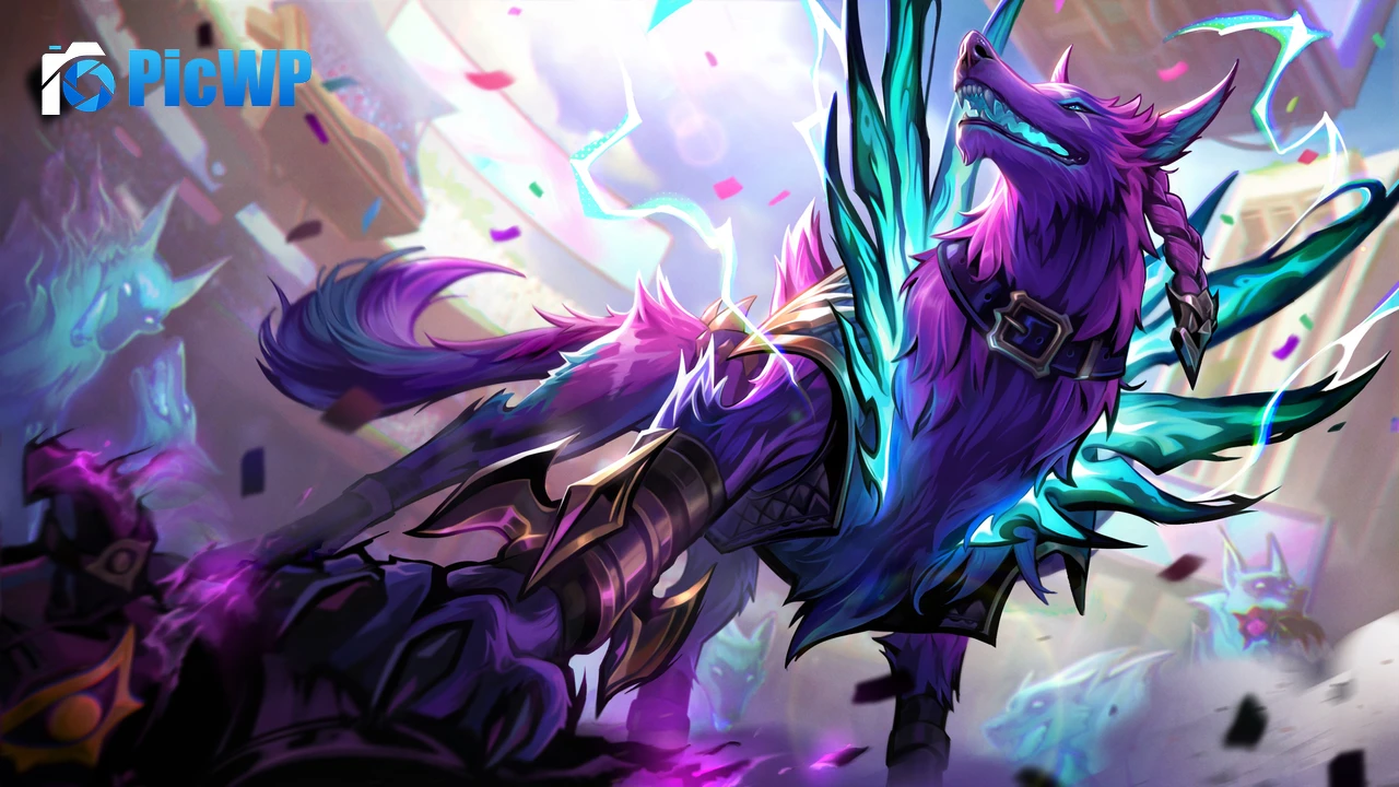 Soul Fighter Naafiri League of Legends 5K PC Wallpaper