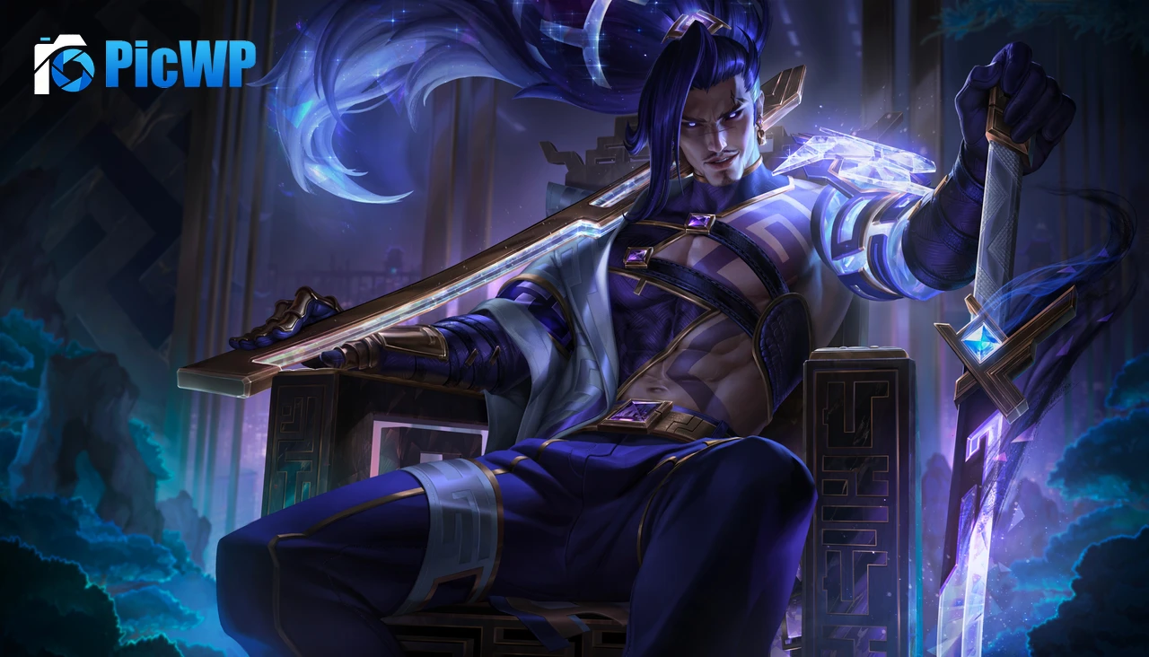 Prestige Inkshadow Yasuo 5K PC Wallpaper