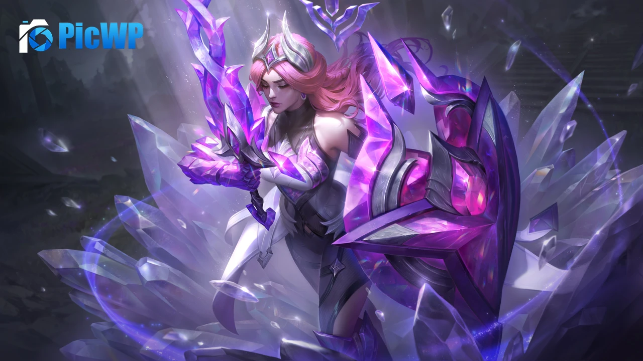 Crystalis Motus Leona League of Legends 5K PC Wallpaper