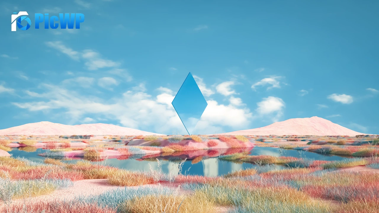Surreal Geometric 6K PC Wallpaper