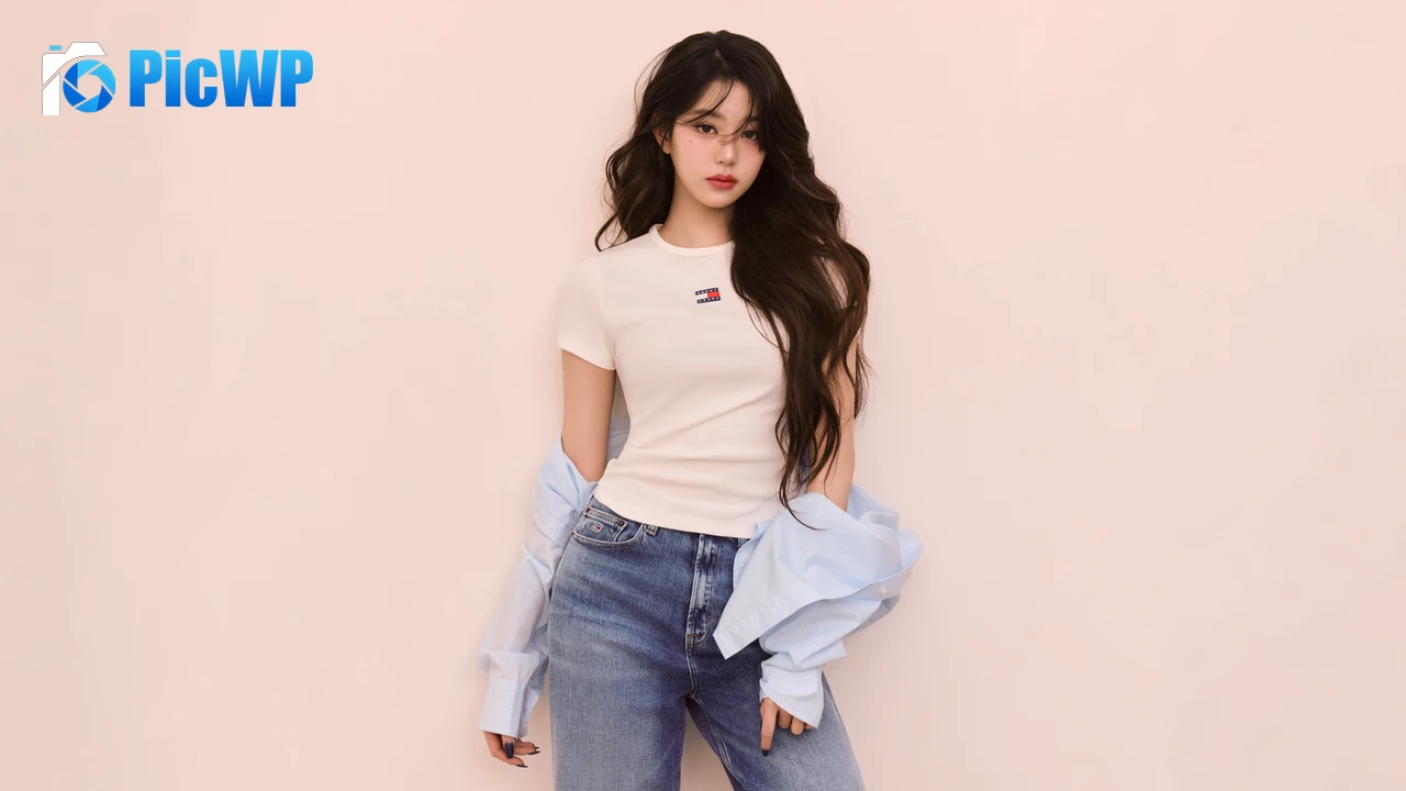 Jang Wonyoung Tommy Hilfiger 6K PC Wallpaper