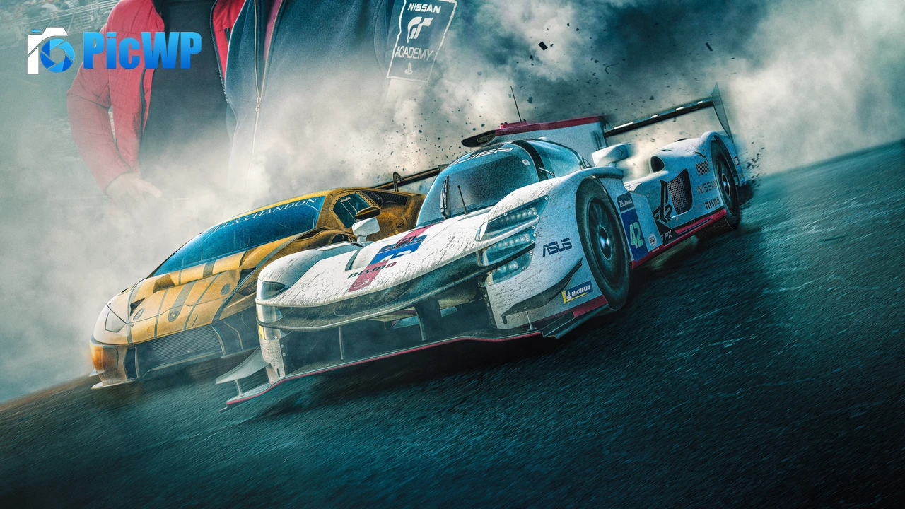 Nissan Vision Gran Turismo Lamborghini Huracan GT3 EVO 8K PC Wallpaper