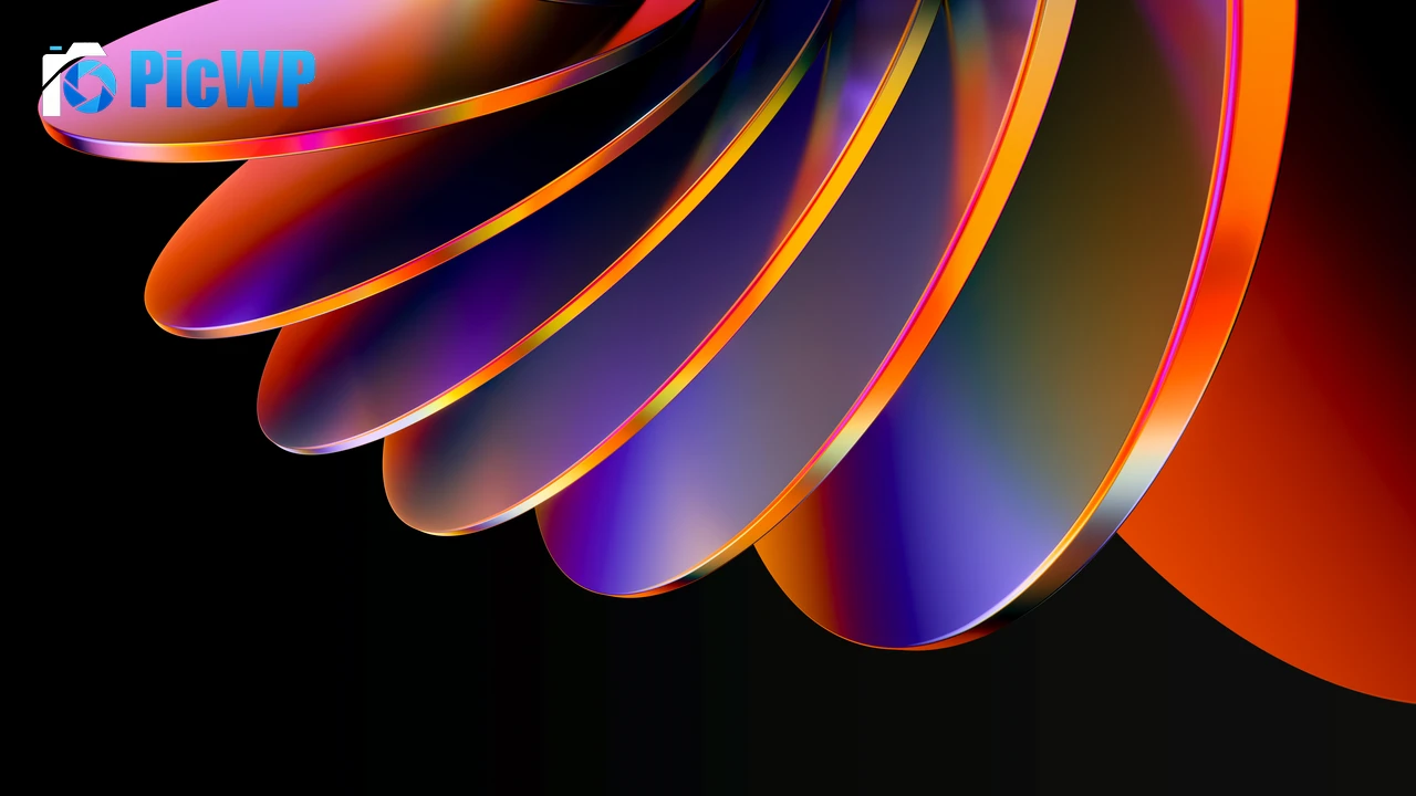 Geometric 3D Render 6K PC Wallpaper
