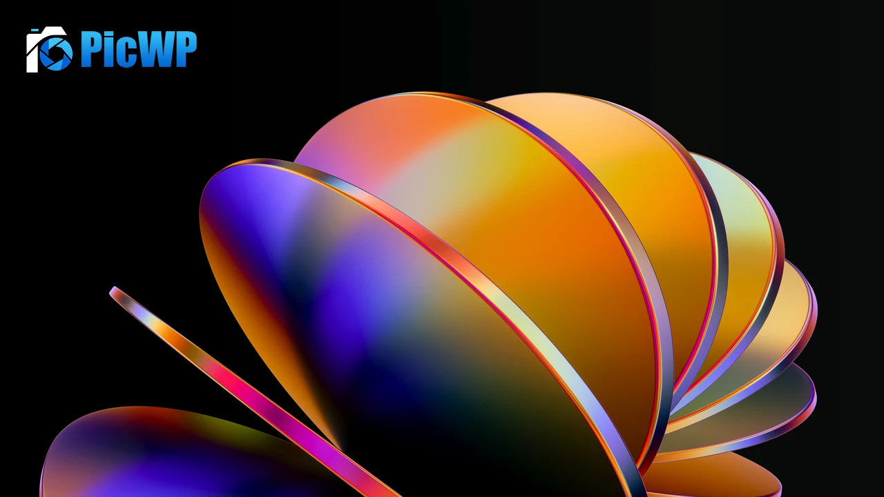 Abstract art 3D render 6K PC Wallpaper