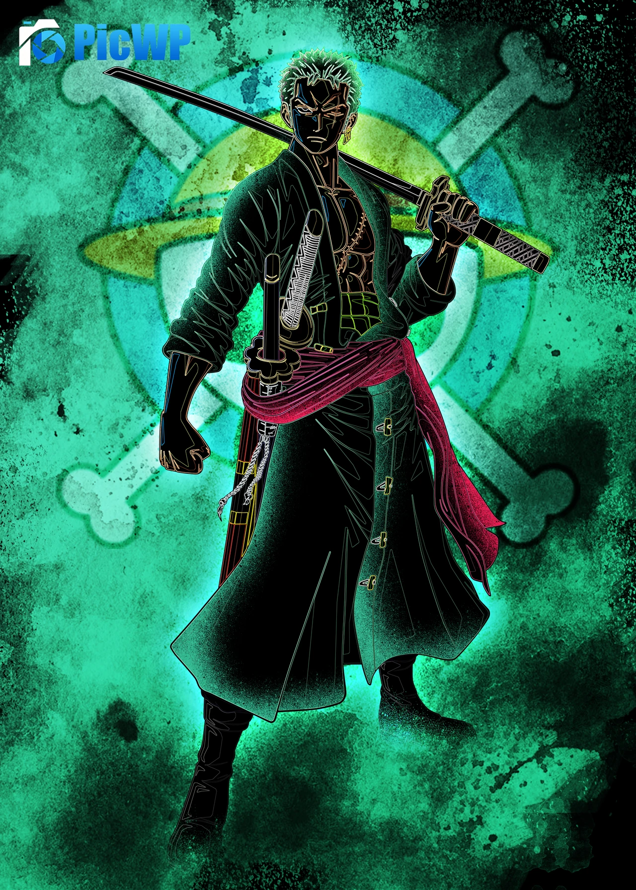 One Piece Roronoa Zoro 6K Mobile Wallpaper