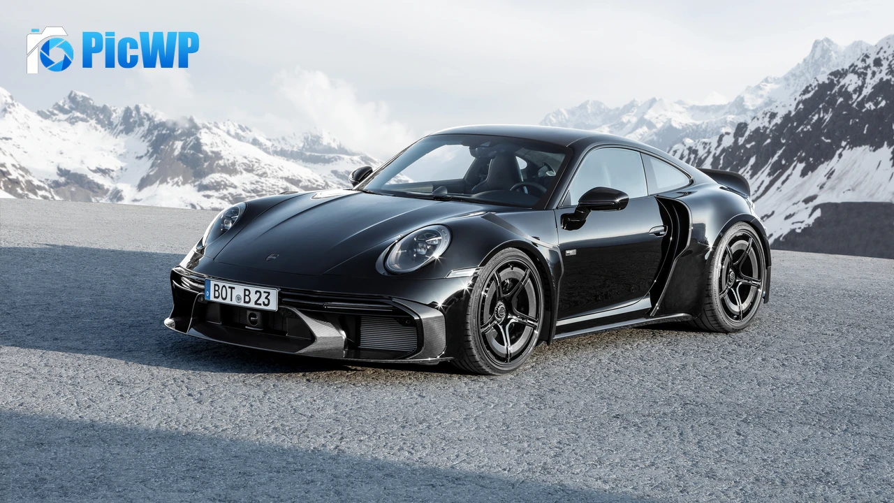 Brabus 900 Rocket R Porsche 911 Turbo S 8K PC Wallpaper