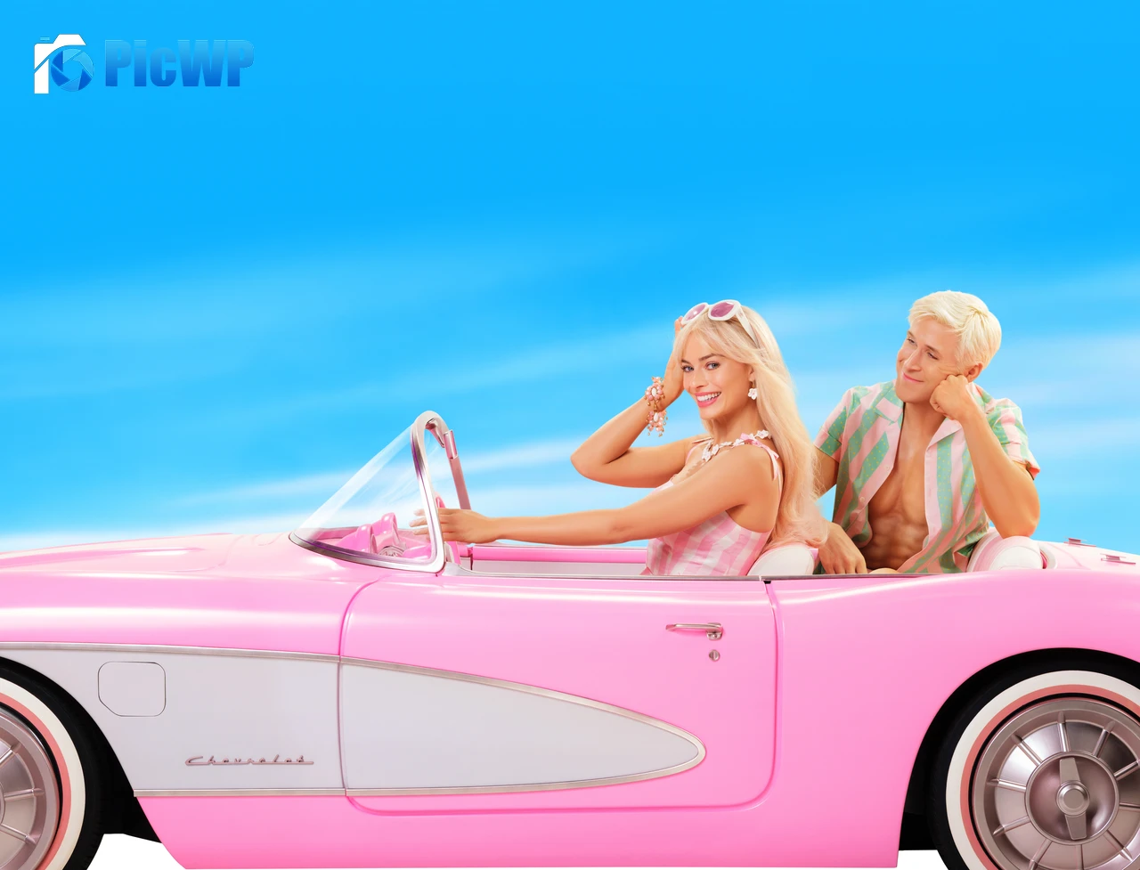 Ryan Gosling as Ken Margot Robbie as Barbie 8K PC Wallpaper
