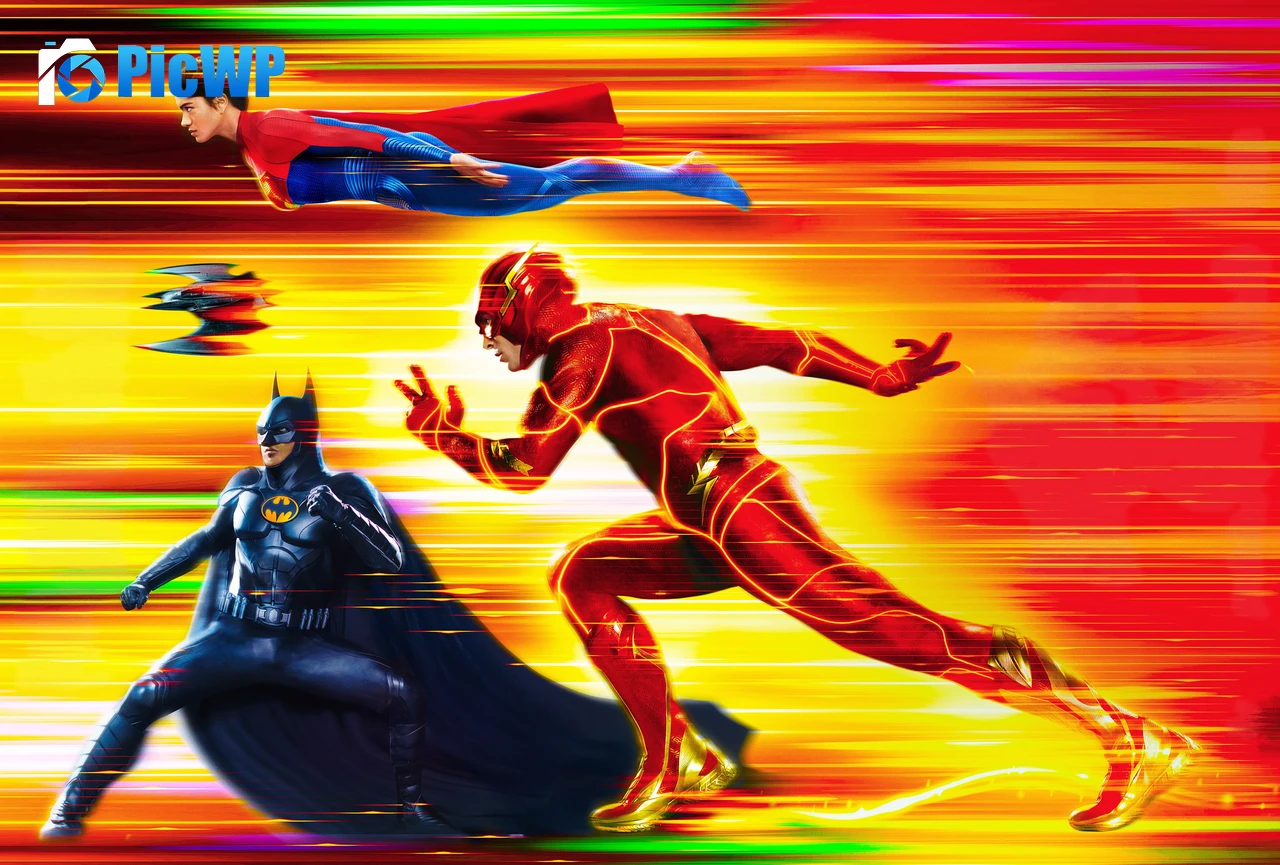 The Flash Sasha Calle as Supergirl 6K PC Wallpaper