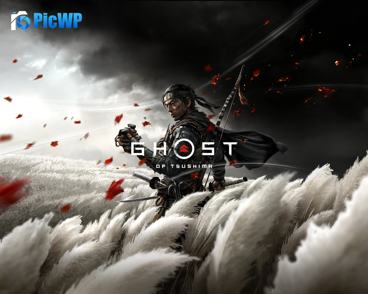 Ghost of Tsushima Jin Sakai 5K PC Wallpaper