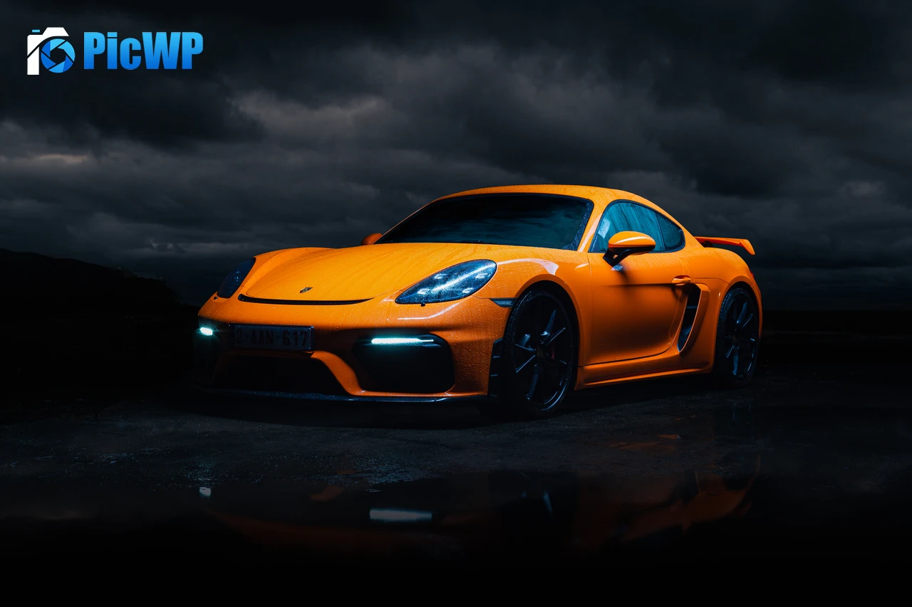 Porsche Cayman GT4 6K PC Wallpaper