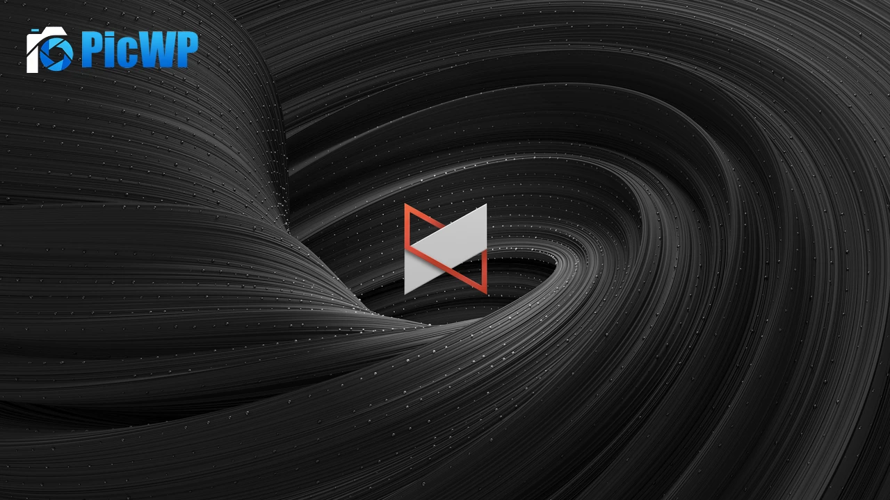 Black abstract MKBHD 7K PC Wallpaper