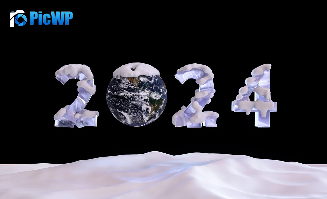 2024 New year 6K PC Wallpaper