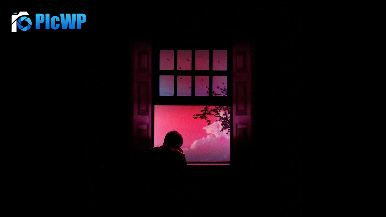 Solitude Window 6K PC Wallpaper