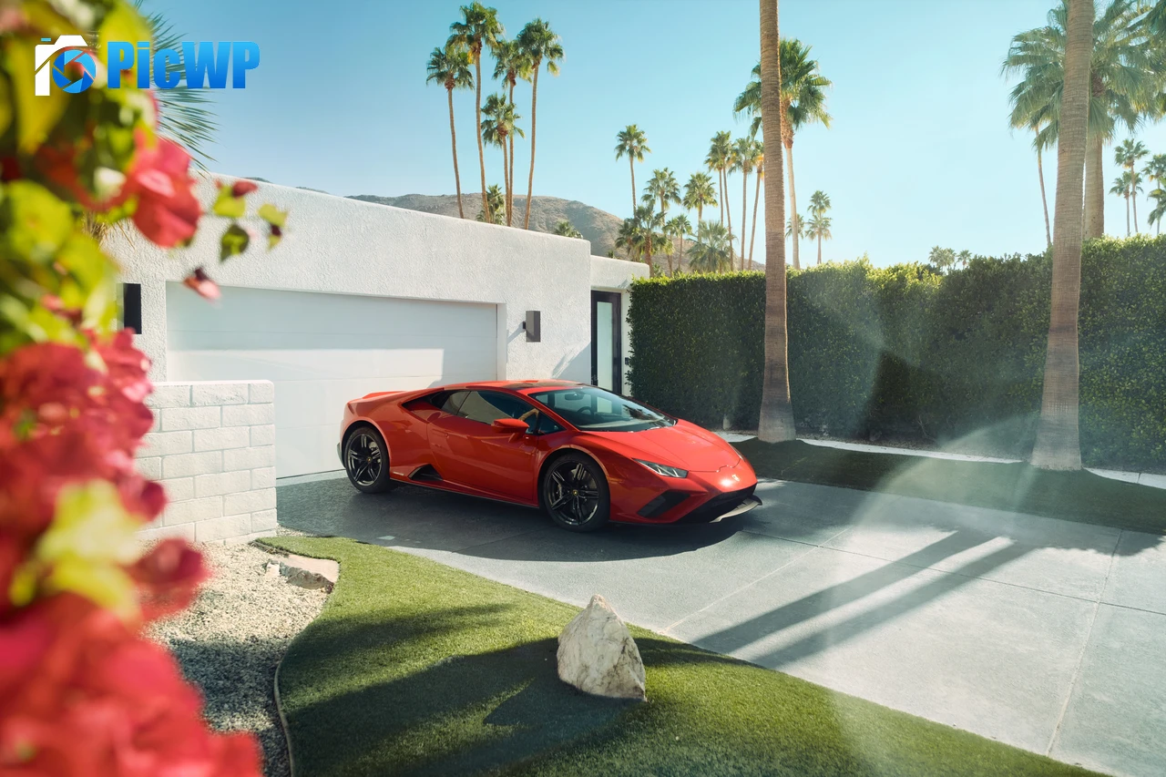 Lamborghini Huracan EVO RWD Sports Car 7K PC Wallpaper