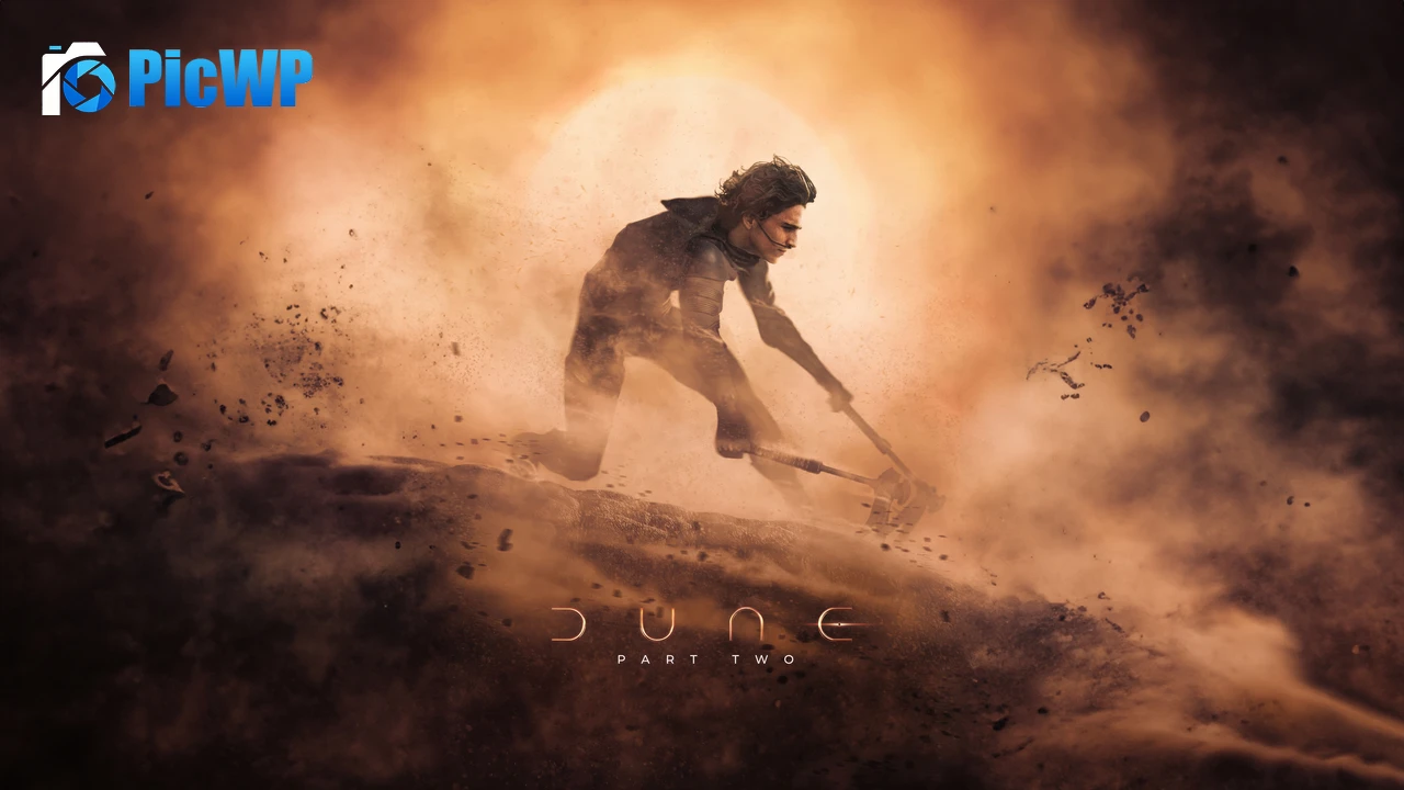 Dune: Part Two Timothée Chalamet 6K PC Wallpaper