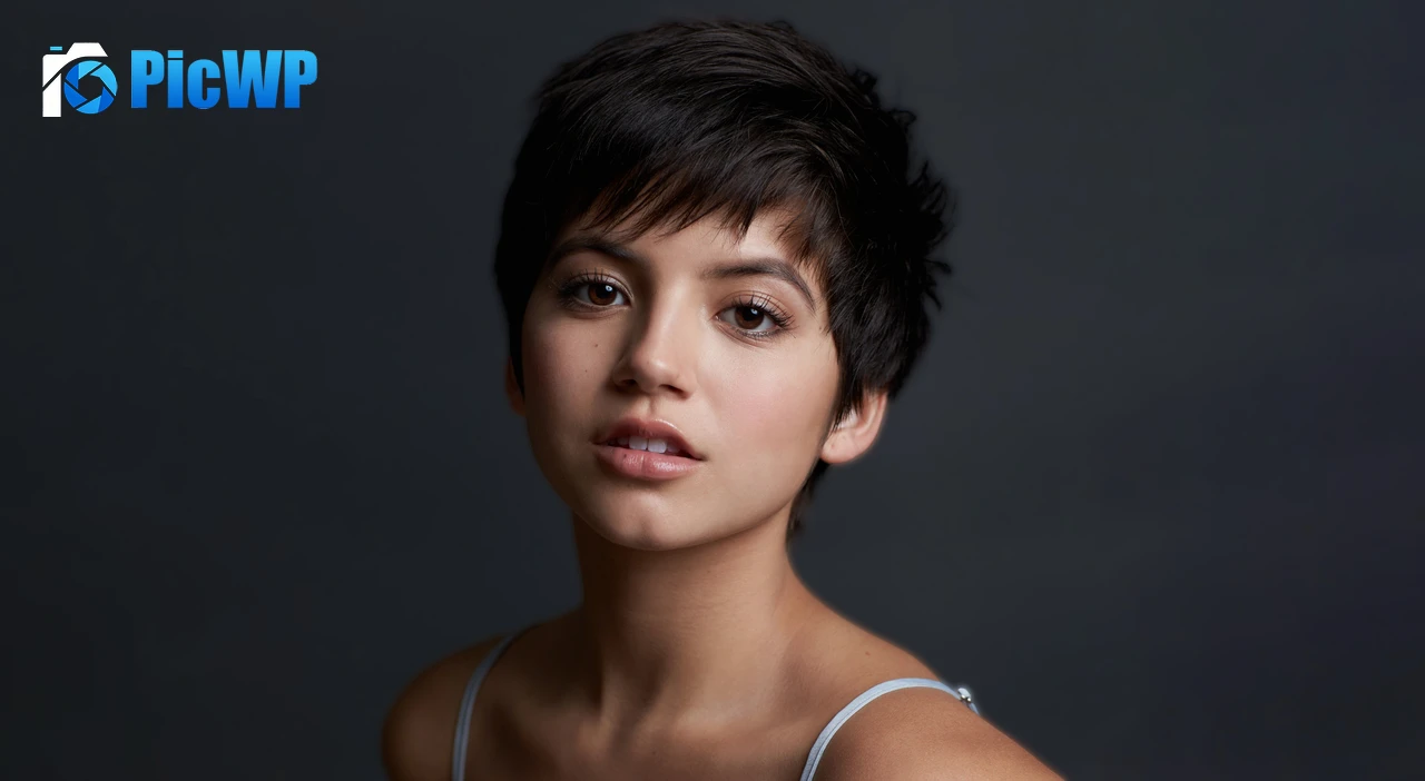 Isabela Merced Dark background 6K PC Wallpaper