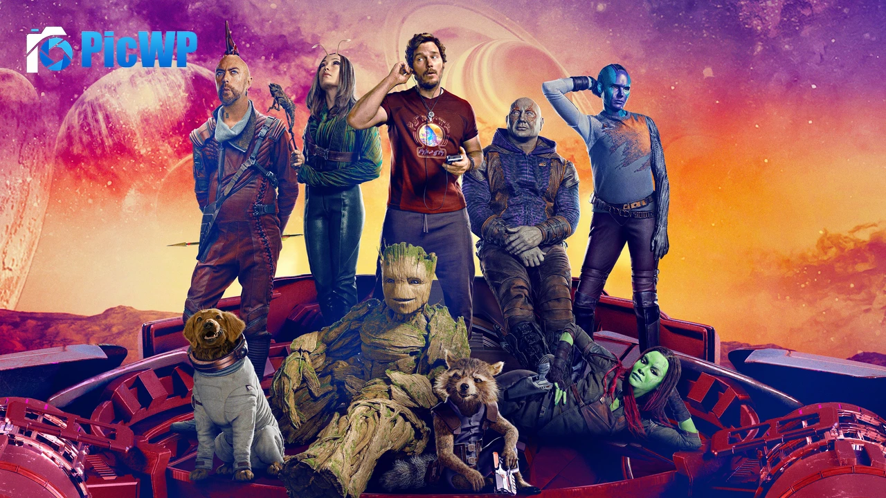 Guardians of the Galaxy Vol. 3 Poster 8K PC Wallpaper
