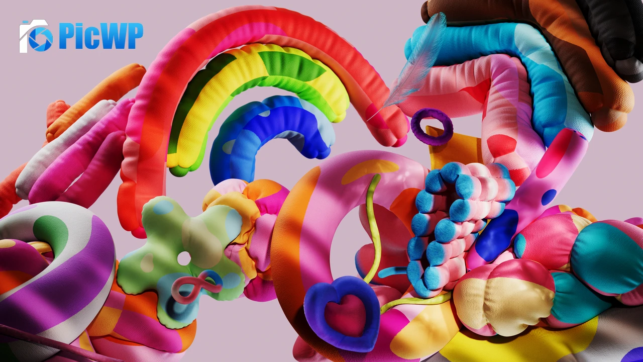 Microsoft Pride LGBTQ Stuffed Multicolor 5K PC Wallpaper