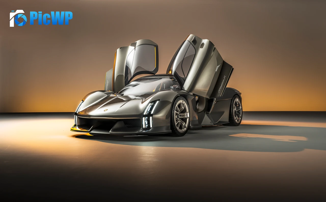 Porsche Mission X Electric Sports cars 6K PC Wallpaper