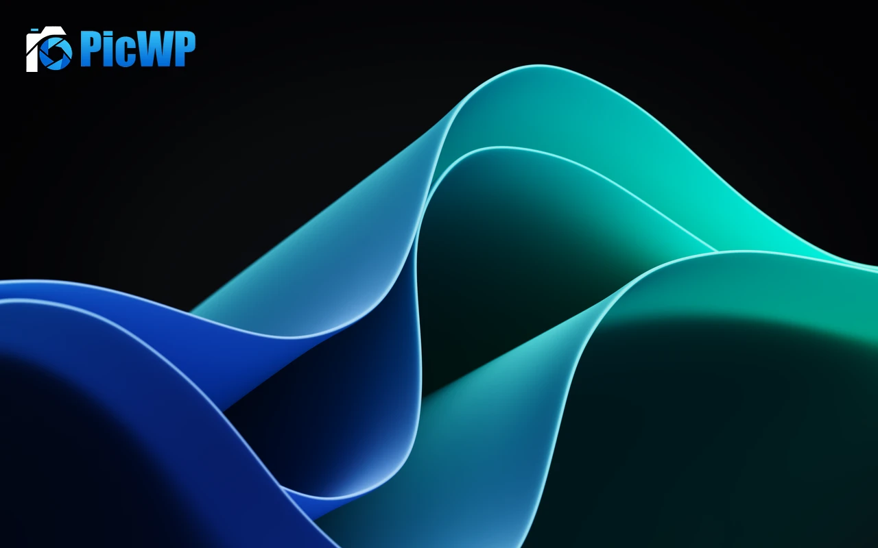 Windows 11 Black background 4K PC Wallpaper