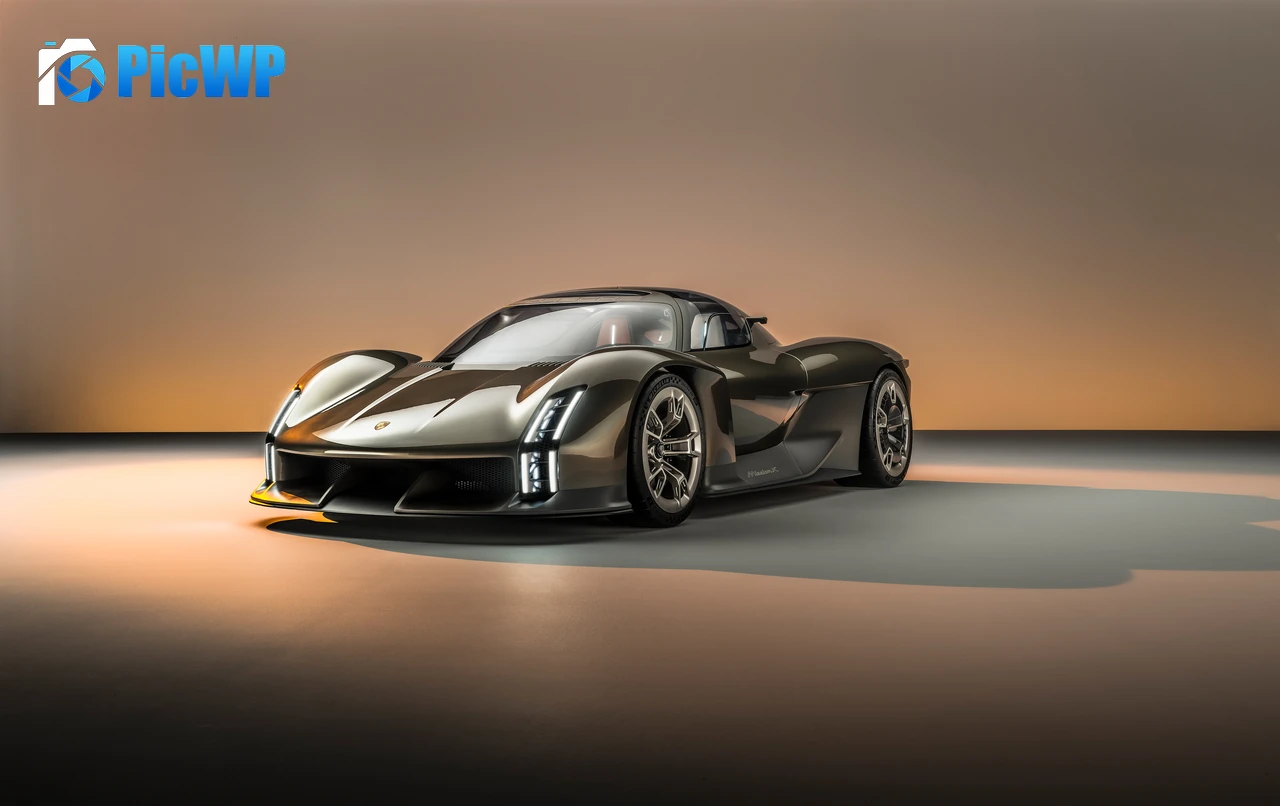 Porsche Mission X Super Sports Cars 6K PC Wallpaper
