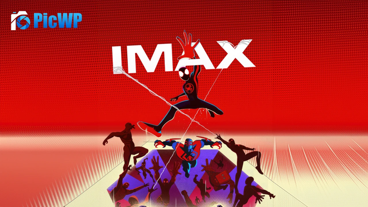 Spider-Man: Across the Spider-Verse IMAX poster 8K PC Wallpaper