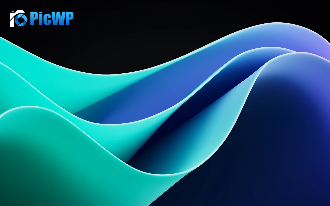 Windows 11 Waves 4K PC Wallpaper