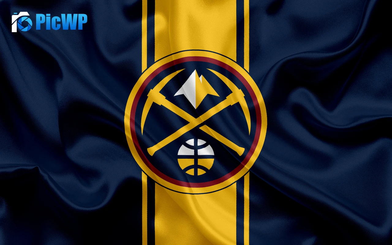 Denver Nuggets Logo 4K PC Wallpaper