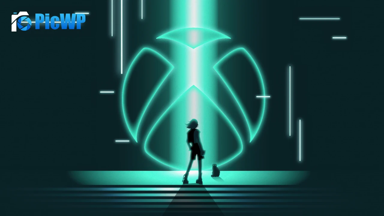 Xbox logo Cyberpunk 6K PC Wallpaper