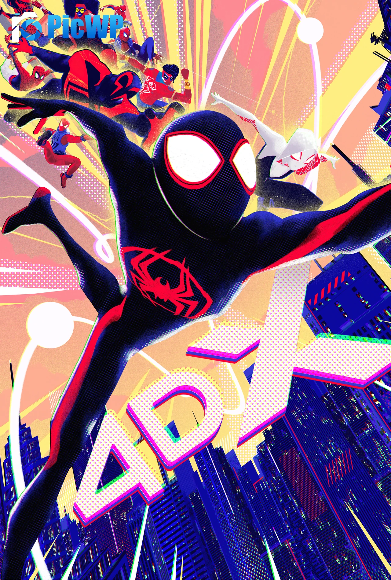 Spider-Man: Across the Spider-Verse 4DX 8K Mobile Wallpaper