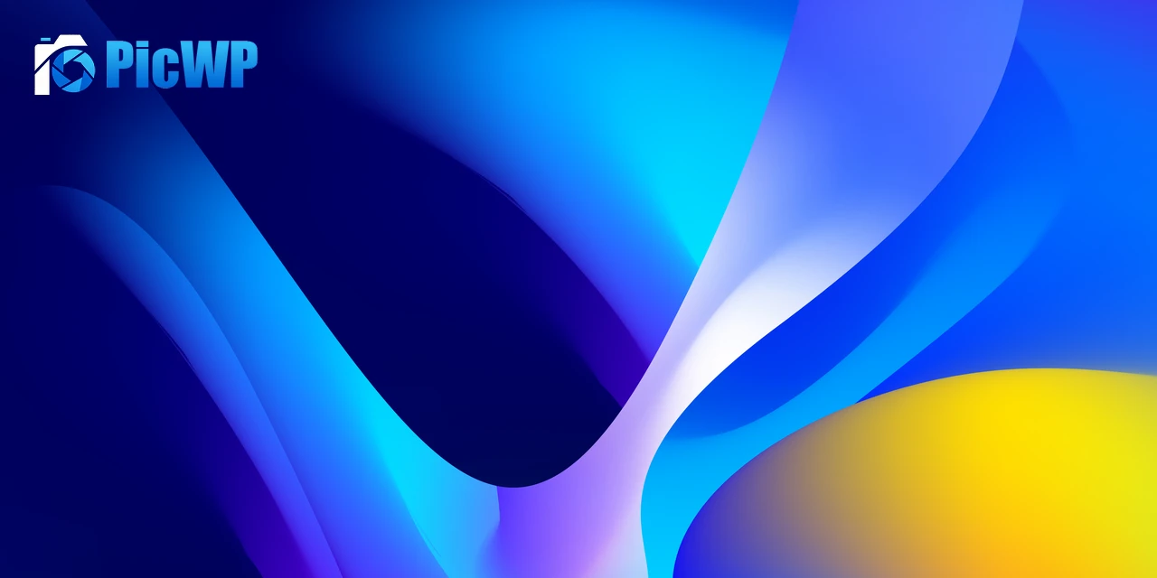Abstract background Blue abstract 6K PC Wallpaper