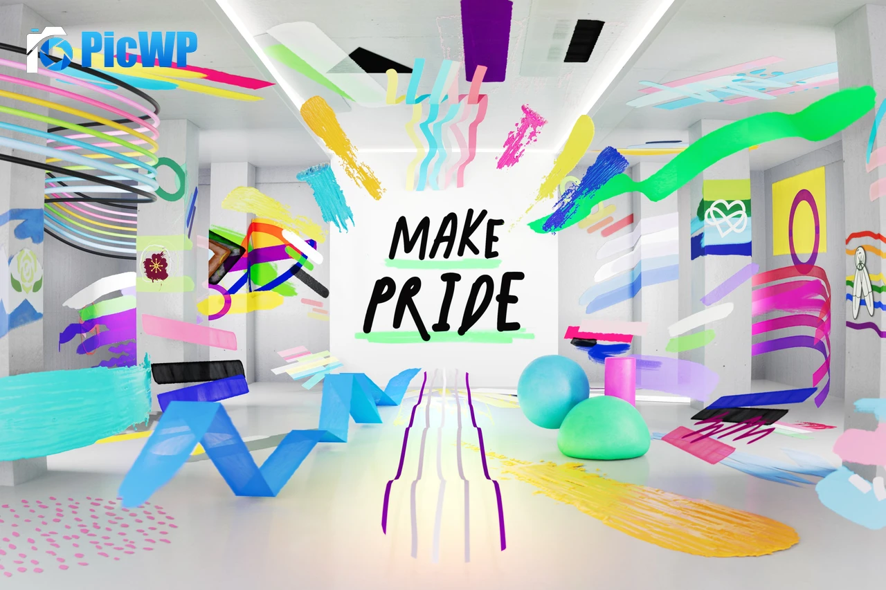 LGBTQ Make Pride 5K PC Wallpaper